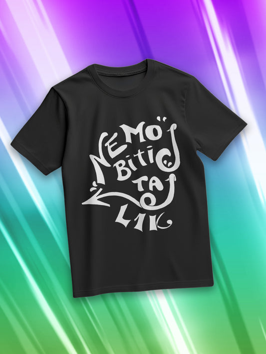 NEMOJ BITI TAJ L1K - CRNA MAJICA