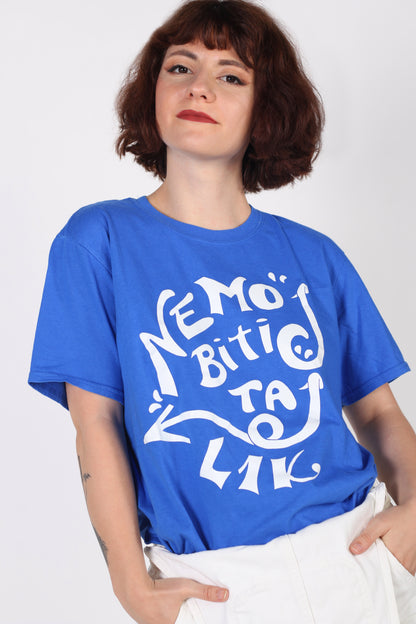 NEMOJ BITI TAJ L1K - PLAVA MAJICA