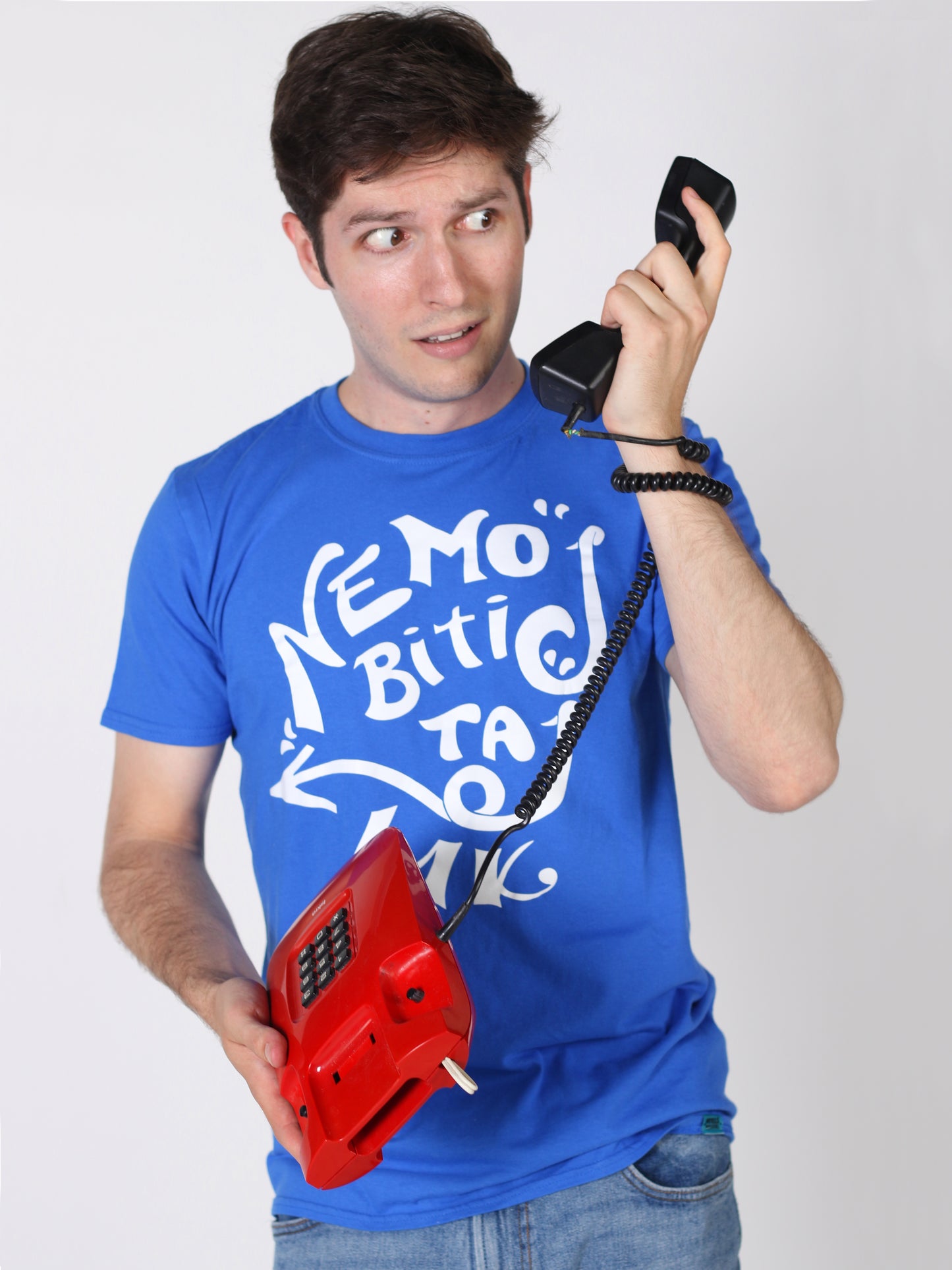 NEMOJ BITI TAJ L1K - PLAVA MAJICA